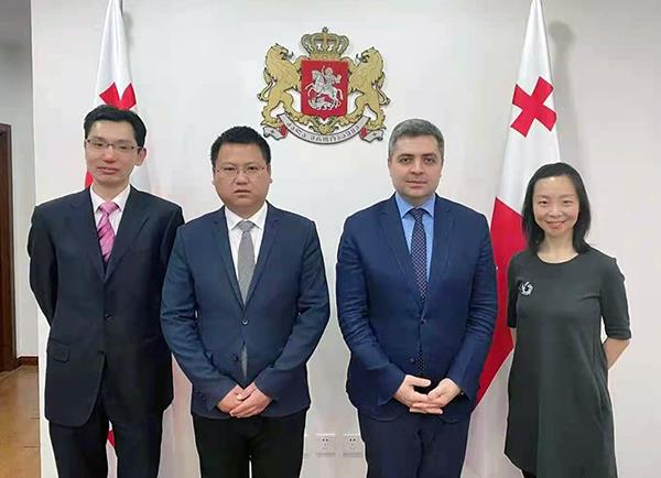 世环生态于世界地球日当天应邀拜会格鲁吉亚驻华使馆