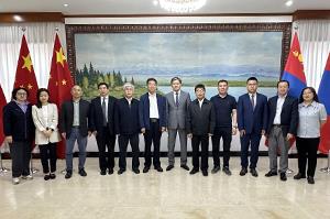 中华环保联合会联合蒙古国驻华大使馆举办“中蒙沙漠化治理研讨会”